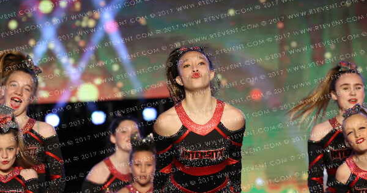 Intensity Cheer Elite Lady Vengeance · Gold Rush Vegas