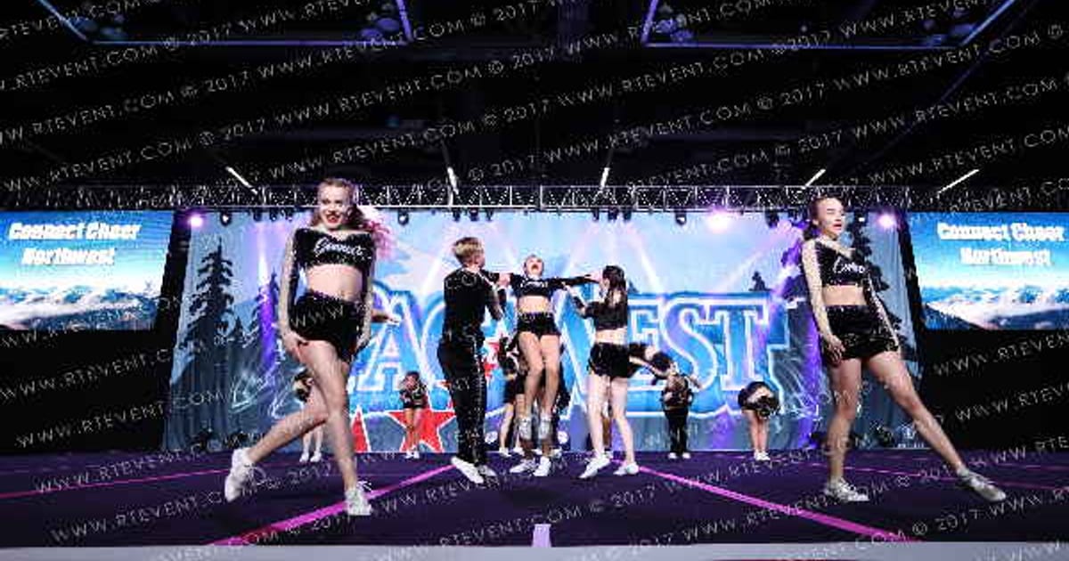 Connect Cheer Northwest Obsidian · Pacwest Portland Grand Nationals CORRECTED