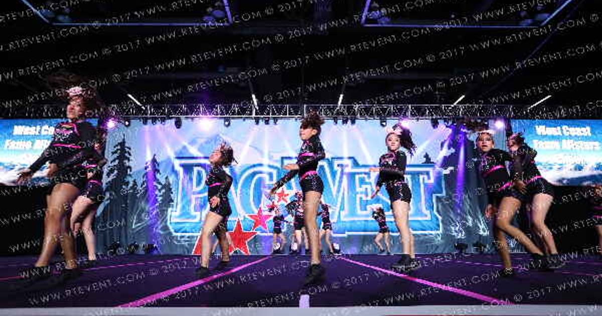 West Coast Fame Allstars Cheer XOXO · Pacwest Portland Grand Nationals CORRECTED
