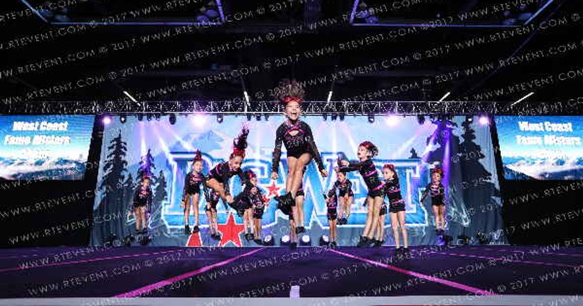 West Coast Fame Allstars Cheer MISFITS · Pacwest Portland Grand Nationals CORRECTED