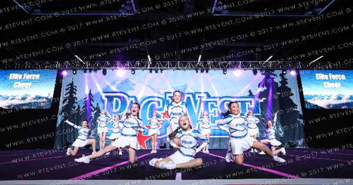 Elite Force Cheer Emeralds · Pacwest Portland Grand Nationals CORRECTED