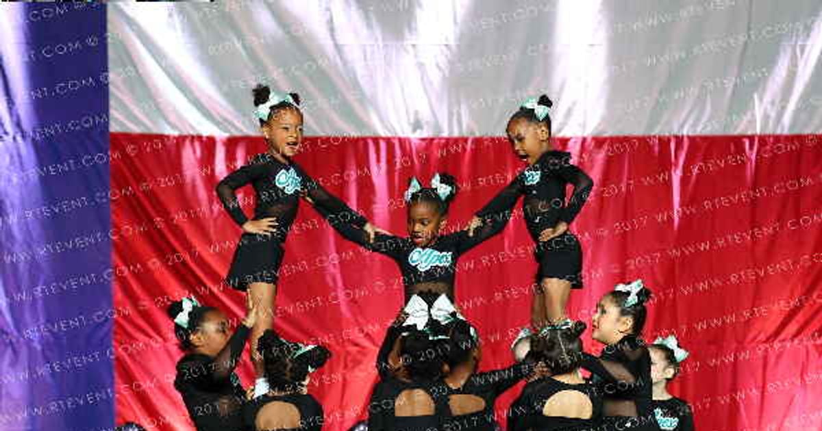 Apex Cheer Tiny Sparkles · ACP Texas State Showdown Galveston