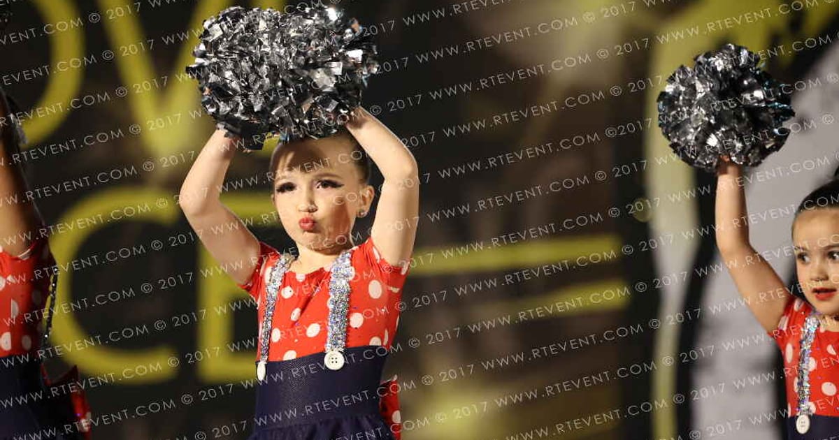Rainbow Dance Academy TINY POM · GROOVE Pigeon Forge Dance Nationals