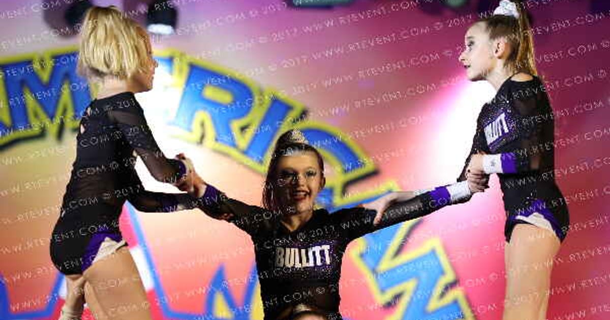 Bullitt Athletics ANGELS · The American Royale Sevierville Nationals DIDII Option A CORRECT