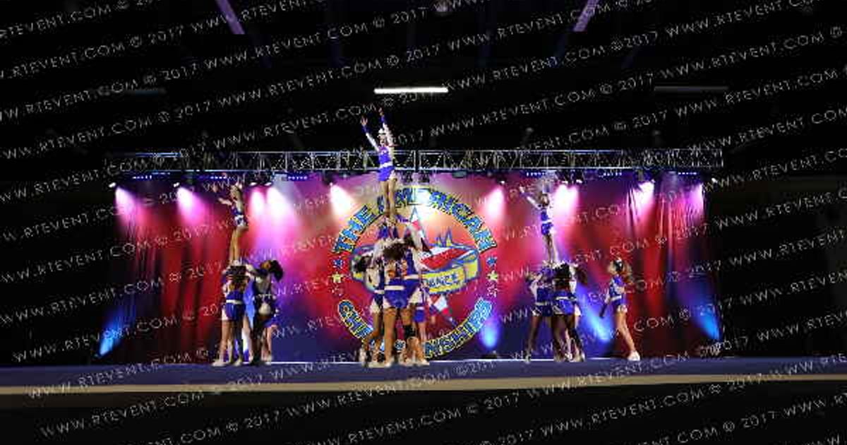 Pro Cheer Cardinals · The American Royale Sevierville Nationals DIDII Option A CORRECT