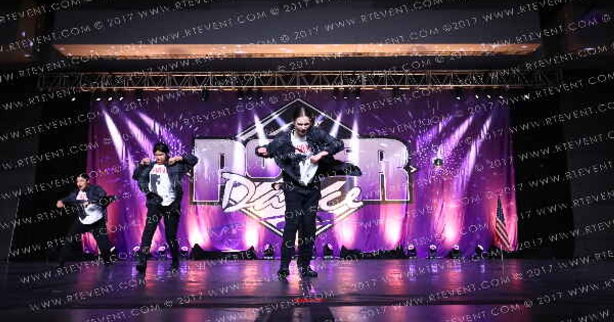 Raevin Dance Factory DFE Junior Hip Hop · Power Dance Nationals Galveston