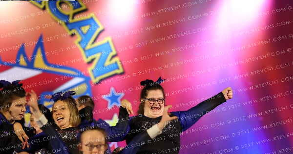 East Tennessee Cheer Cheerabilities · The American Royale Sevierville Nationals DIDII Option A CORRECT