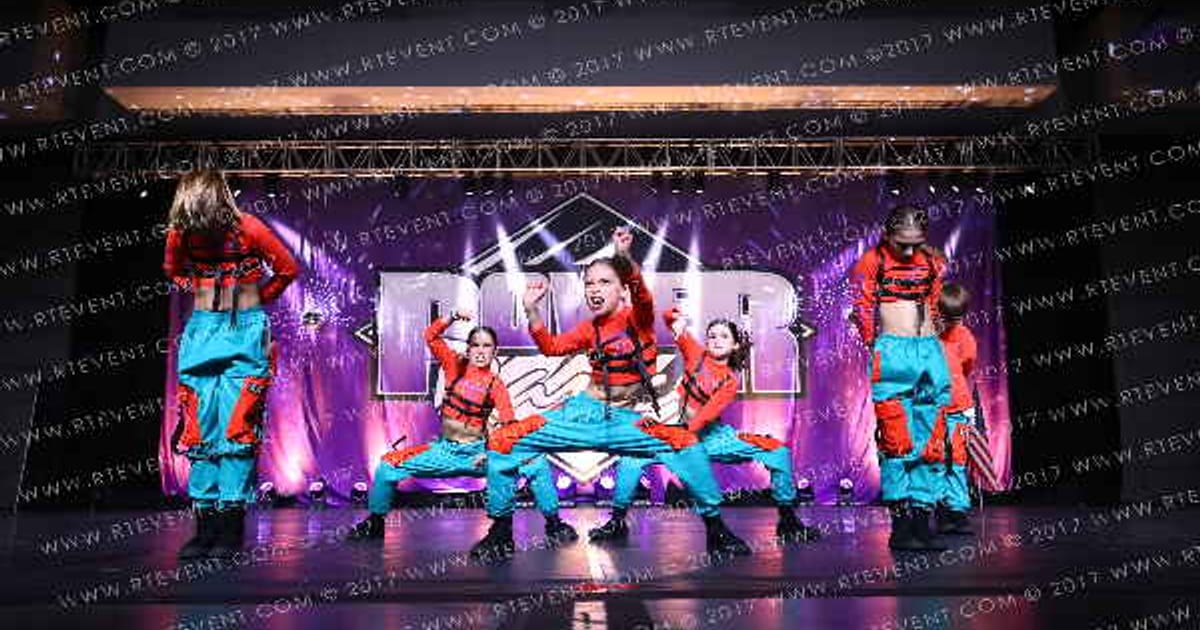 Raevin Dance Factory DFE Mini Coed Hip Hop · Power Dance Nationals Galveston