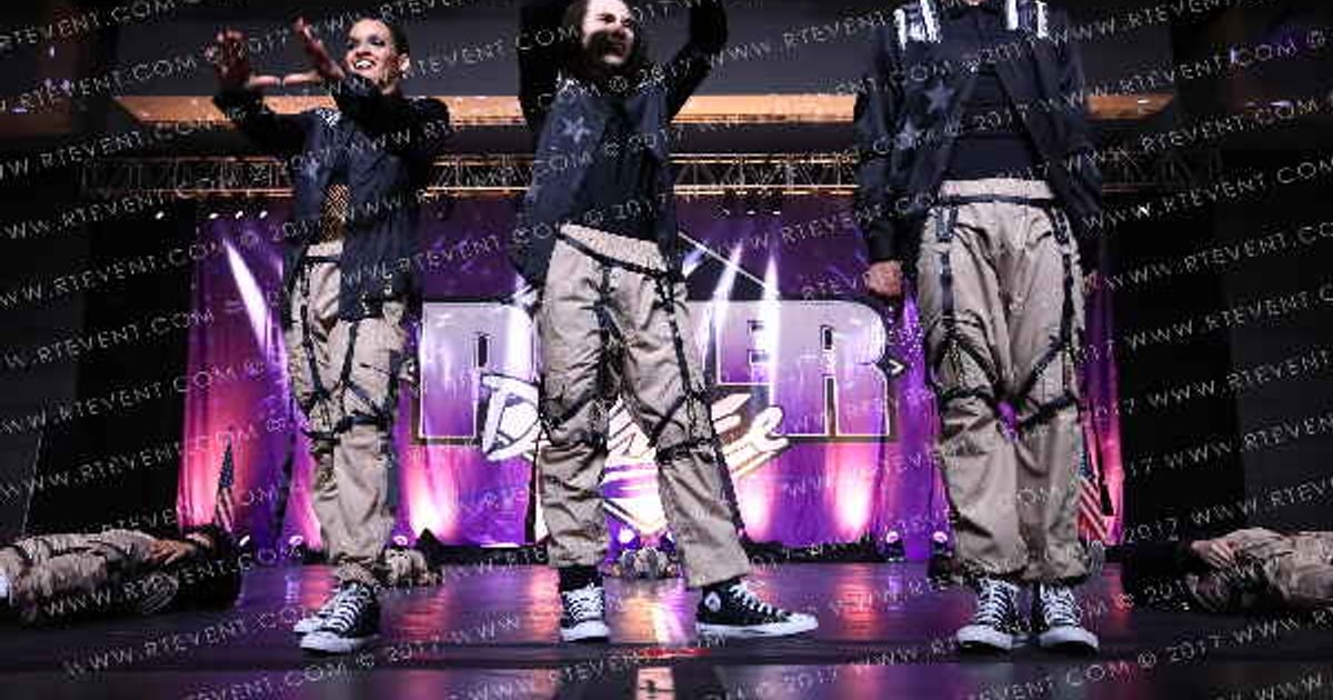 Ultimate Allstars Red thunder · Power Dance Nationals Galveston