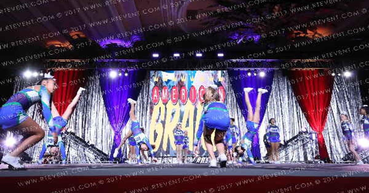 University Cheer Force Flash · The American Grand Las Vegas Grand Nationals DIDII