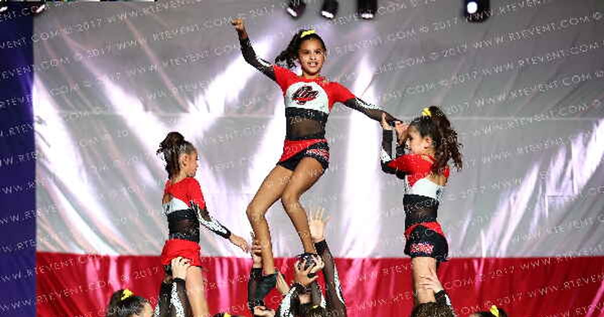 Cheer-riffic Techniques Tail Feathers · ACP Texas State Showdown Galveston
