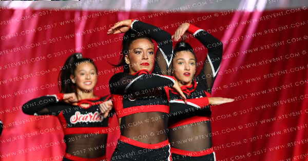 LA Cheerz Allstarz Scarlet · ACP Texas State Showdown Galveston