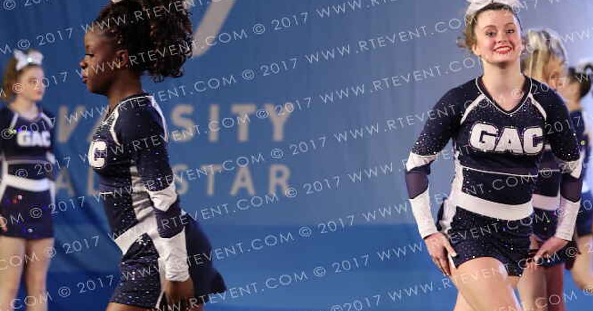 Greensboro All Star Cheerleading Black Diamonds · Encore Richmond Showdown DIDII