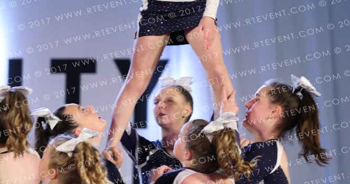 Greensboro All Star Cheerleading Pink Ice · Encore Richmond Showdown DIDII