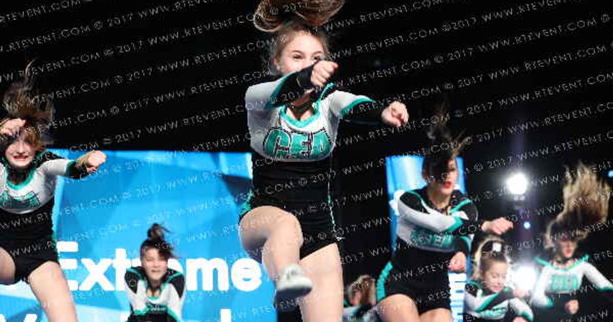 Cheer Extreme DMV Jr Teal · The Grand National Championship