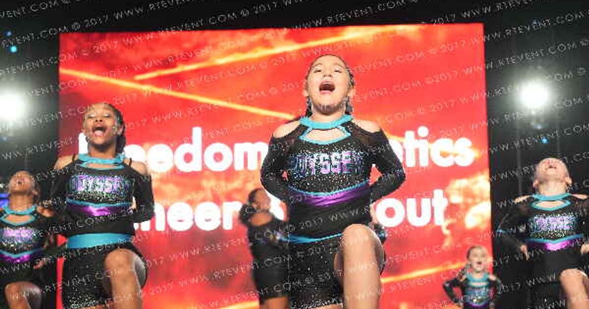 Freedom Athletics Cheer Blackout · The Grand National Championship