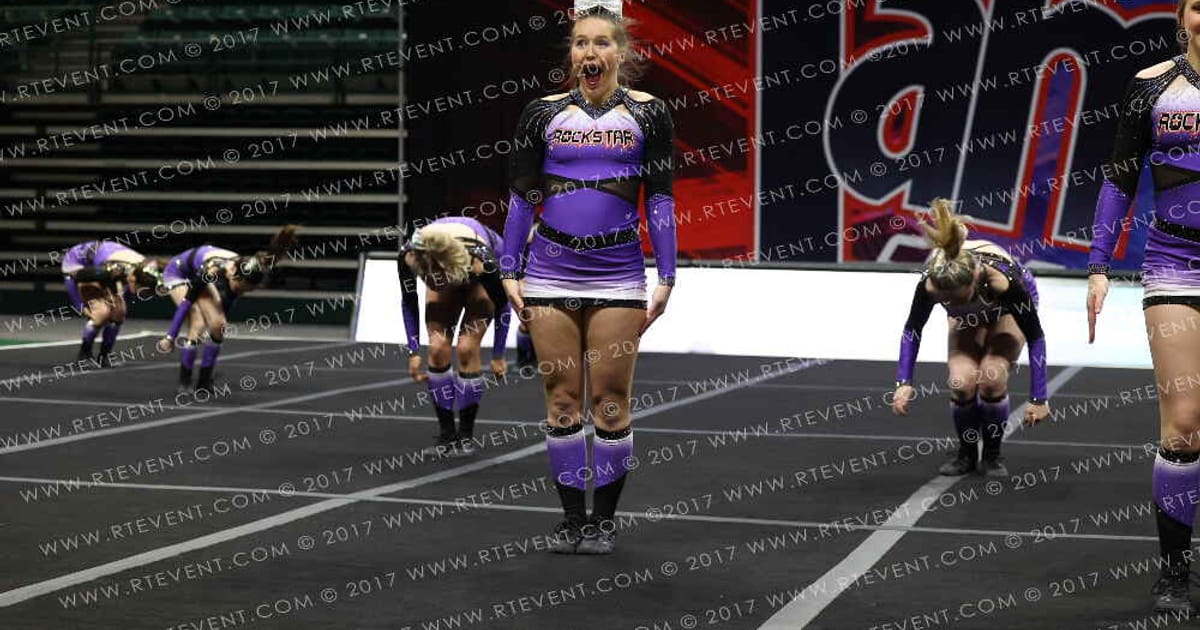 Rockstar Cheer Lake Norman Van Halen · JAMfest Charlotte Classic DIDII Option A