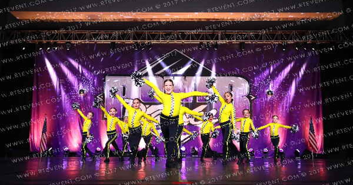 South Texas Strutters Mini Elite Pom · Power Dance Nationals Galveston