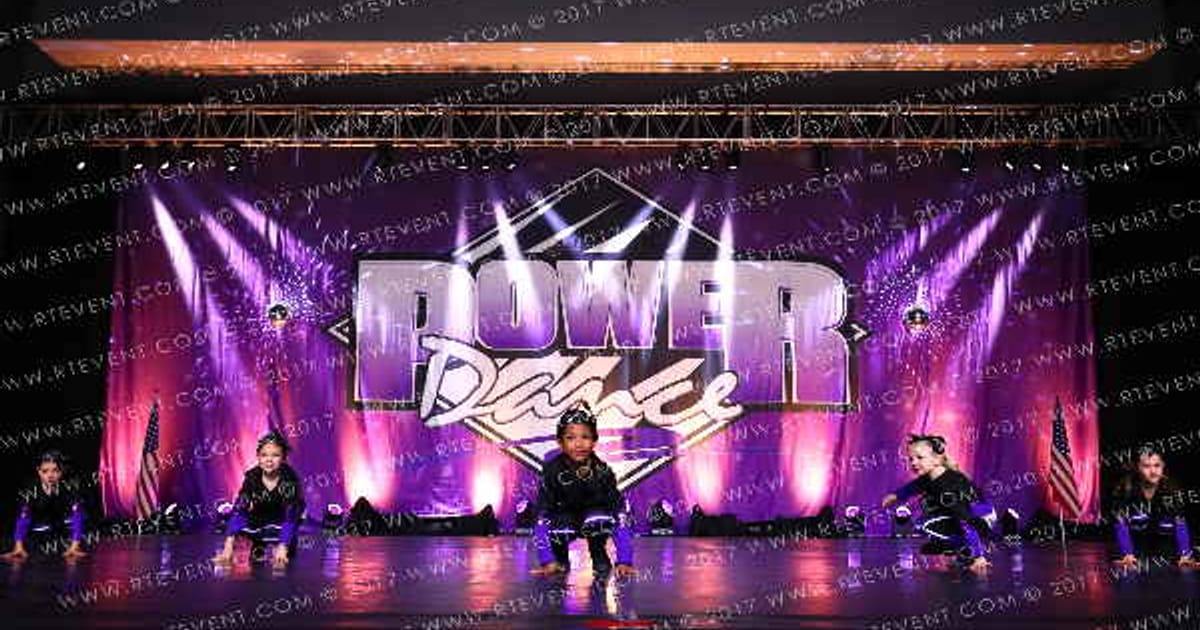 Raevin Dance Factory DFE Tiny Prep Hip Hop · Power Dance Nationals Galveston