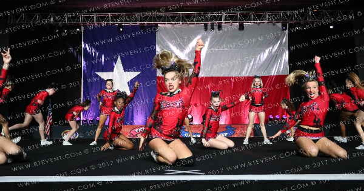 Cheer Town USA Black Blaze · ACP Texas State Showdown Galveston