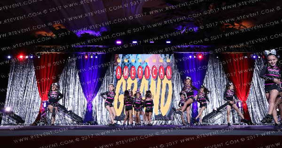 West Coast Fame Allstars Cheer MISFITS · The American Grand Las Vegas Grand Nationals DIDII