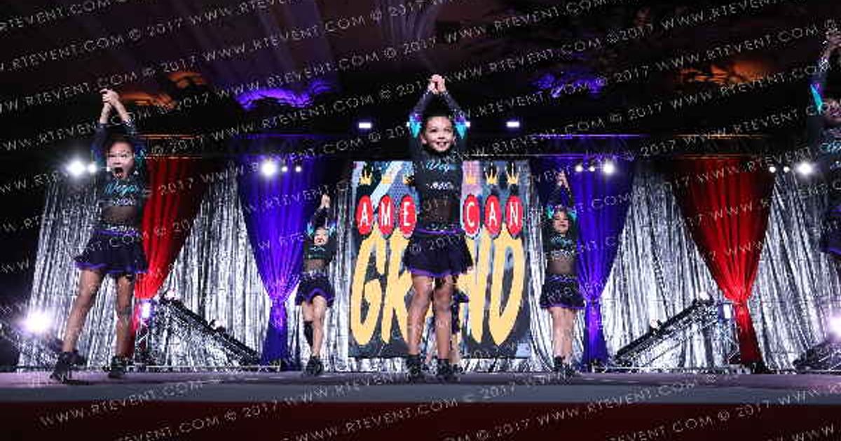 Vegas Cheer Company Periwinkle · The American Grand Las Vegas Grand Nationals DIDII