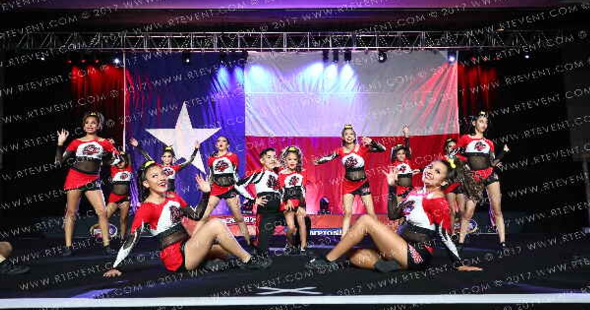 Cheer-riffic Techniques Tail Feathers · ACP Texas State Showdown Galveston