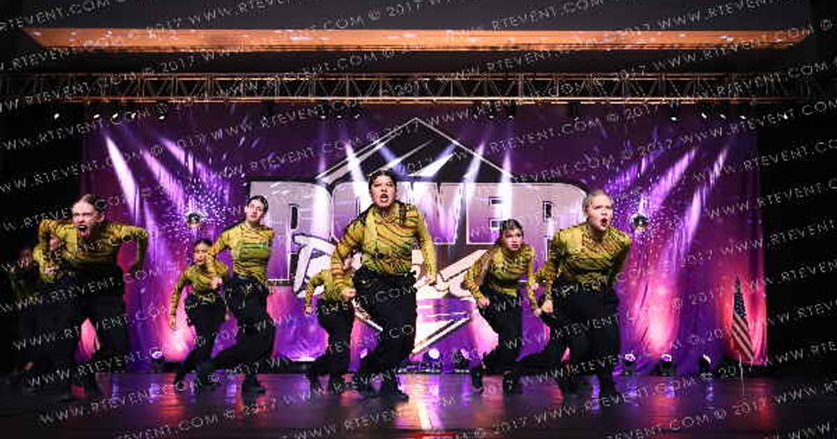 Raevin Dance Factory DFE Senior Hip Hop · Power Dance Nationals Galveston