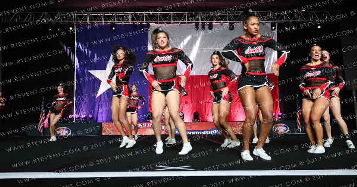 LA Cheerz Allstarz Scarlet · ACP Texas State Showdown Galveston