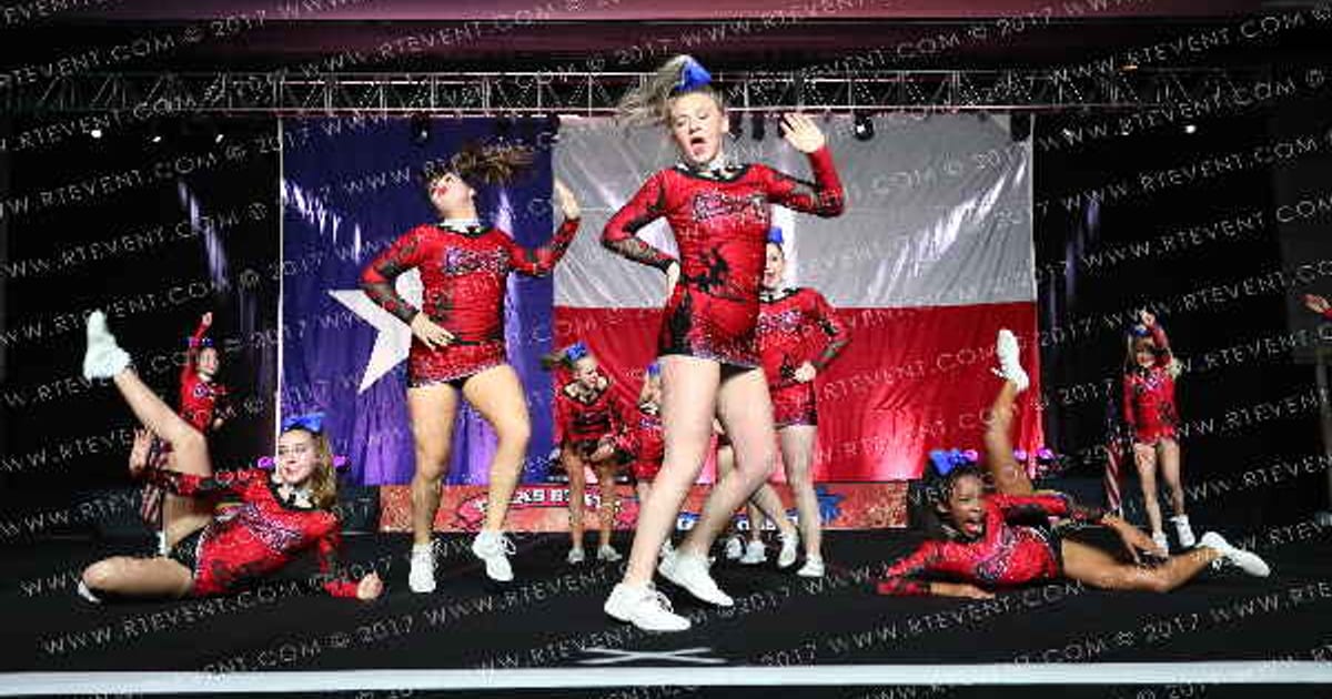 Cheer Town USA Blue Flames · ACP Texas State Showdown Galveston