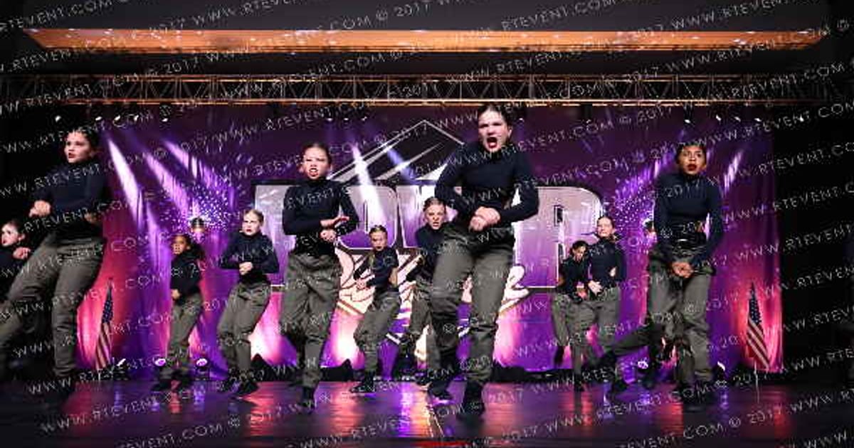 Raevin Dance Factory DFE Youth Hip Hop · Power Dance Nationals Galveston