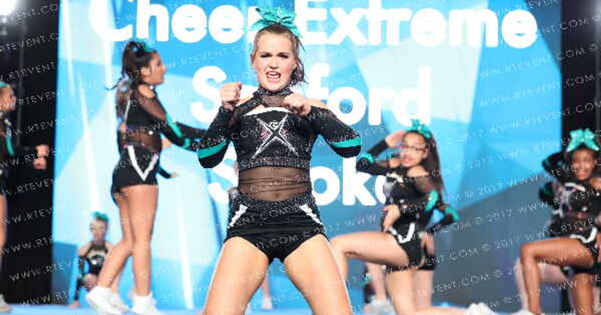 Cheer Extreme Sanford Smoke · The Grand National Championship