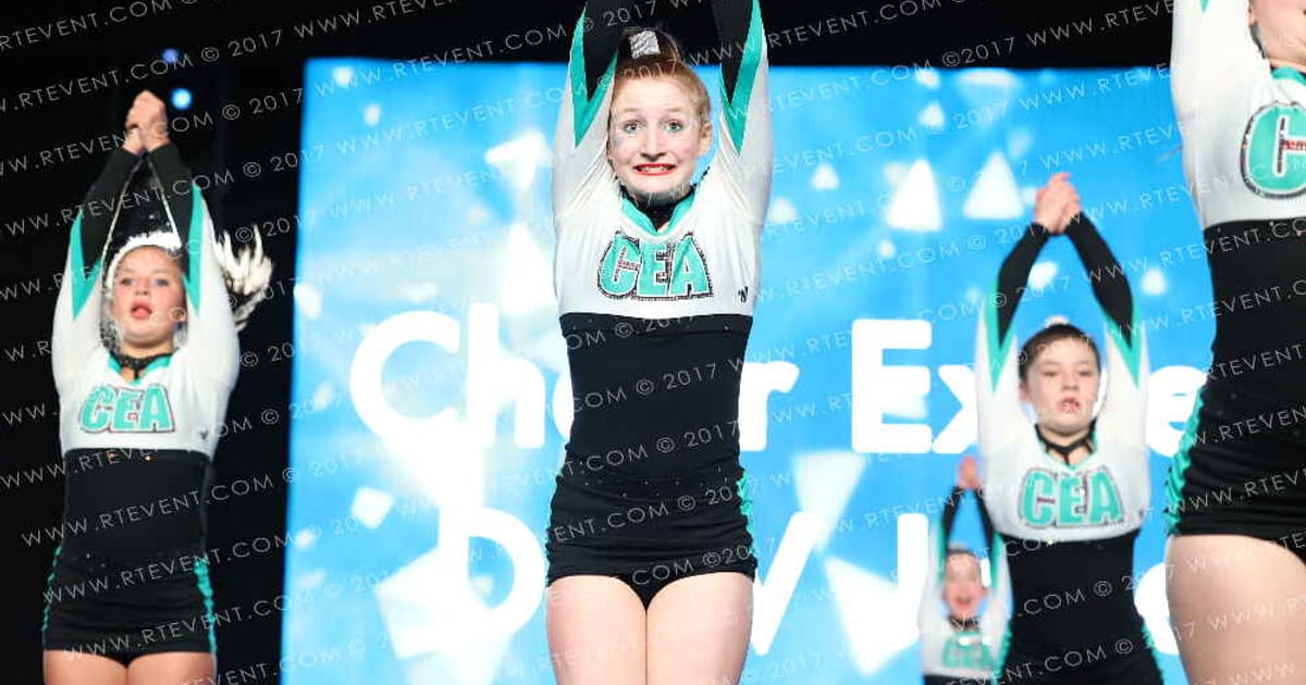 Cheer Extreme DMV Jr Teal · The Grand National Championship