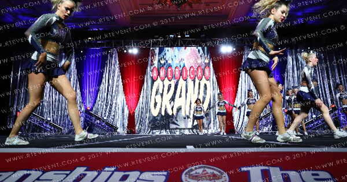 Macs Allstar Cheer MACS JUNIOR STARZ · The American Grand Las Vegas Grand Nationals DIDII