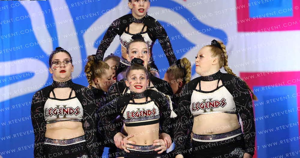 Legends Cheer Academy II Princess Platinum Spades · Aloha Indy Showdown