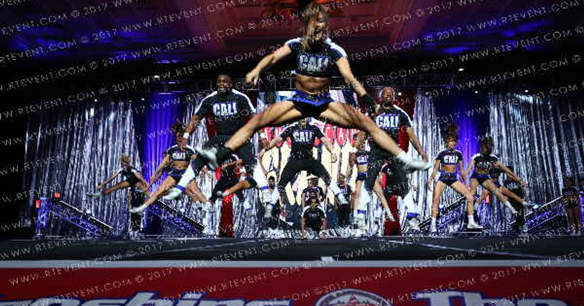 The California All Stars- San Marcos Cali Coed · The American Grand Las Vegas Grand Nationals DIDII