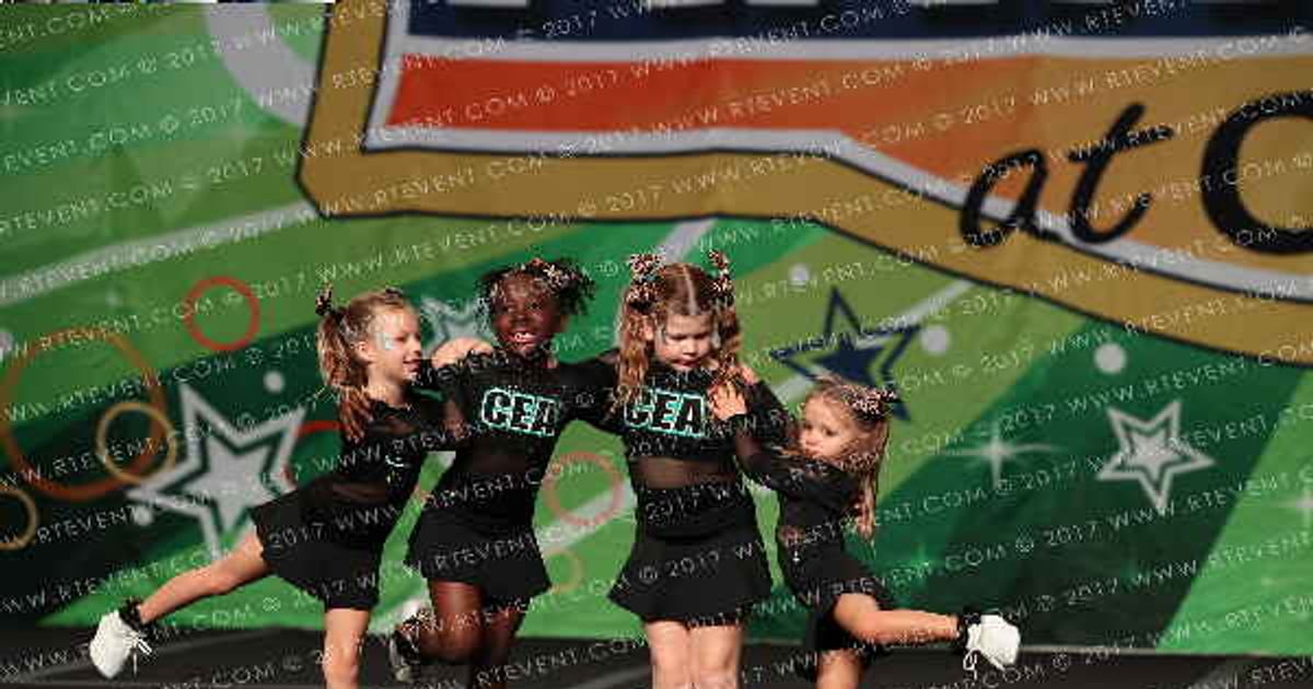 Cheer Extreme Myrtle Beach Baby Cheetahs · CanAm