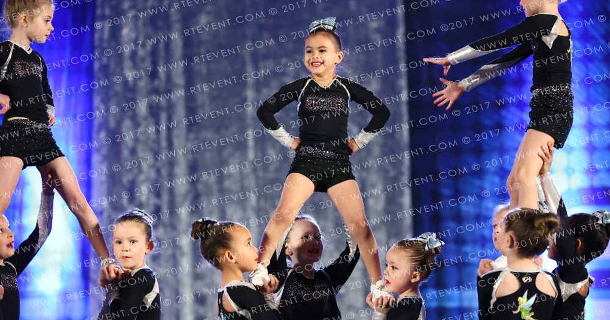 Rocket Cheer Tiny Tinkerbells · SF Nationals Rhode Island