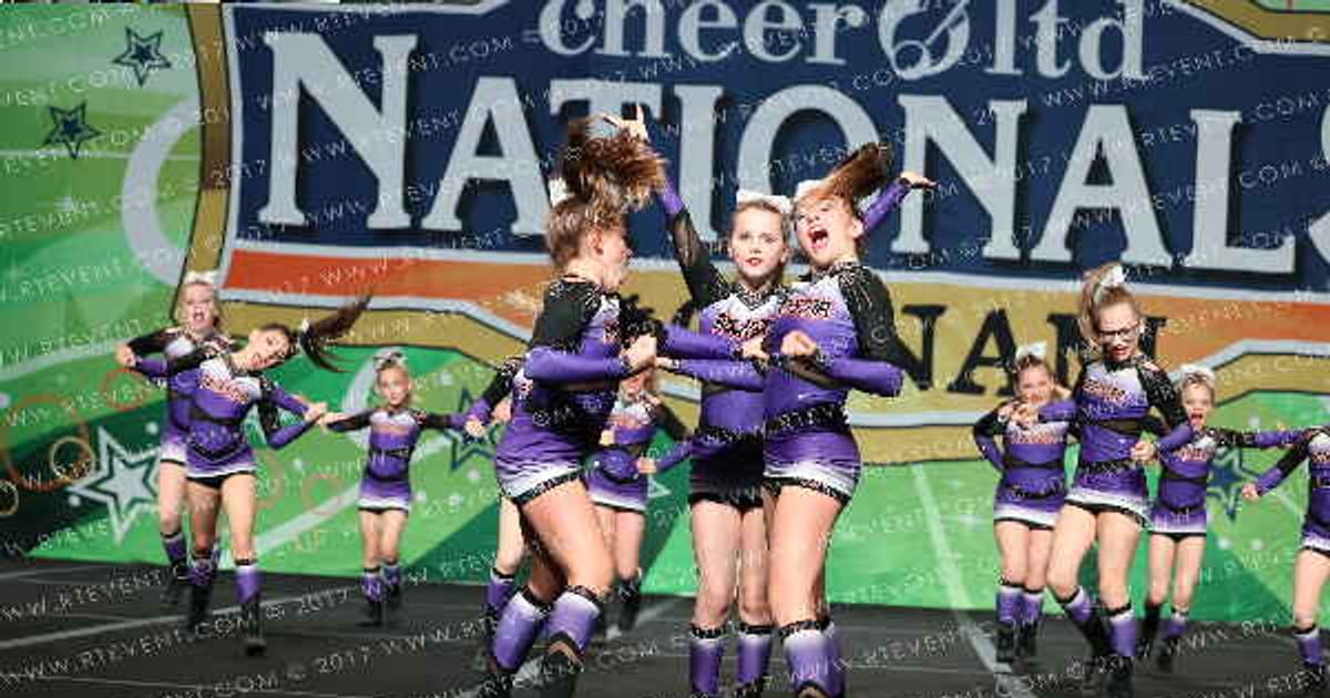 Rockstar Cheer Lake Norman Blondie · CanAm