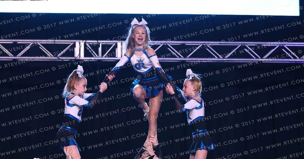 Cheerletics Royalty BLUSH · SF Nationals Rhode Island
