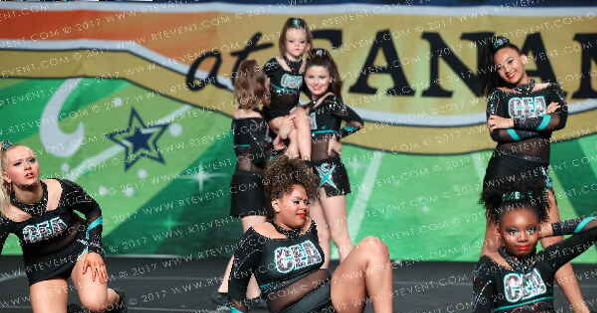 Cheer Extreme Myrtle Beach Crystal Cats · CanAm