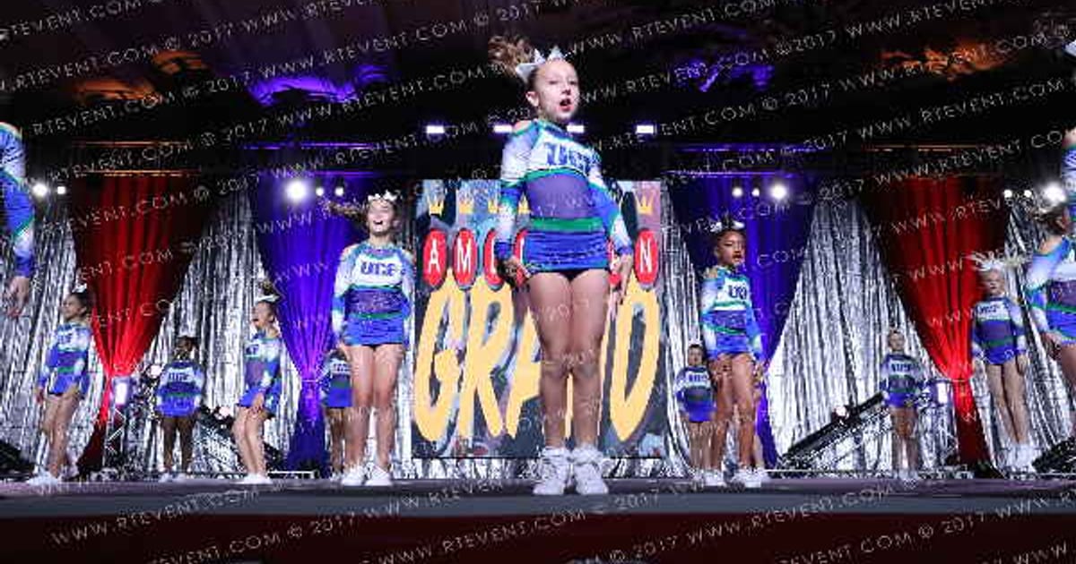 University Cheer Force SNOW · The American Grand Las Vegas Grand Nationals DIDII