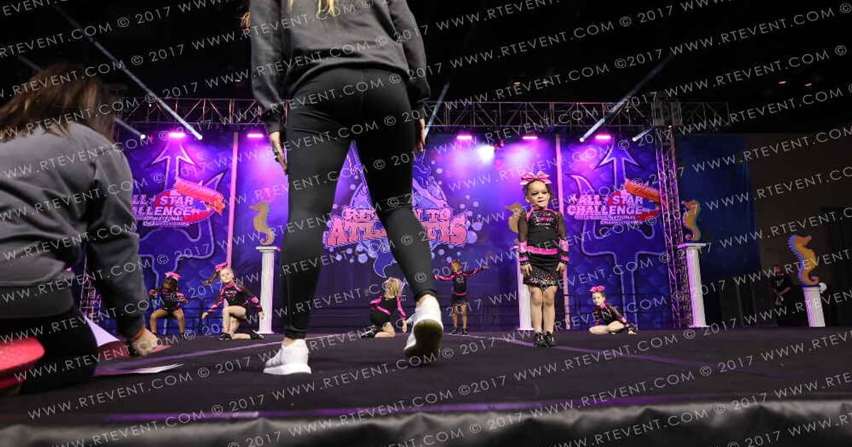 Titanium Force Cheer Glitter Stars · ASC Return to Atlantis Schaumburg Showdown