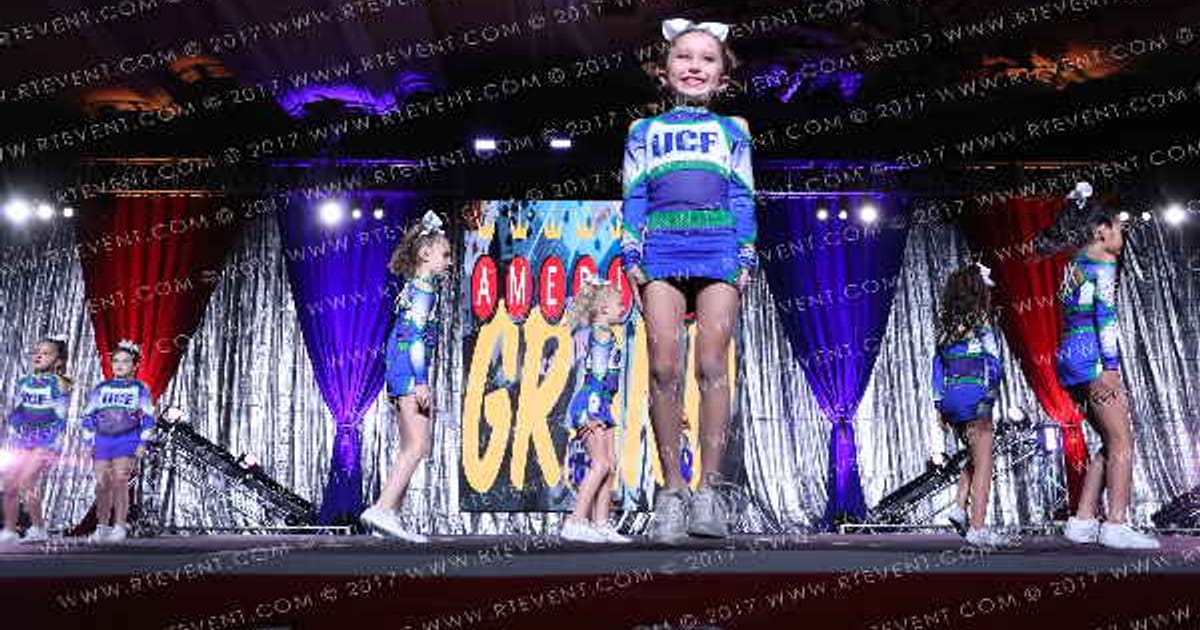 University Cheer Force Mini Quakes · The American Grand Las Vegas Grand Nationals DIDII