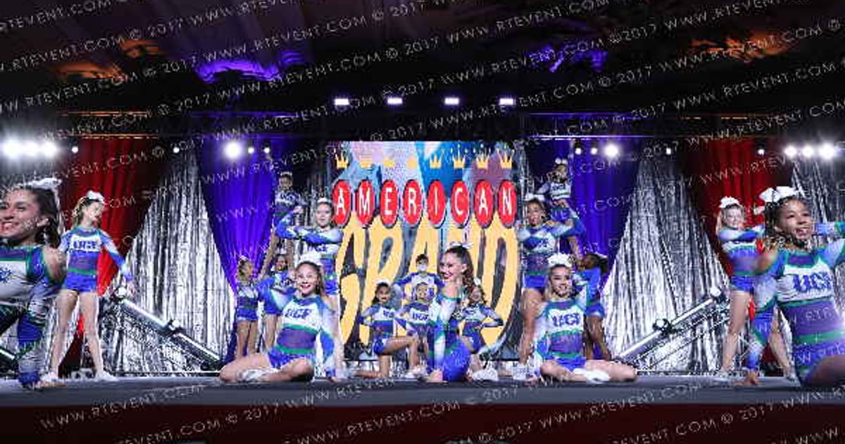 University Cheer Force Frost · The American Grand Las Vegas Grand Nationals DIDII