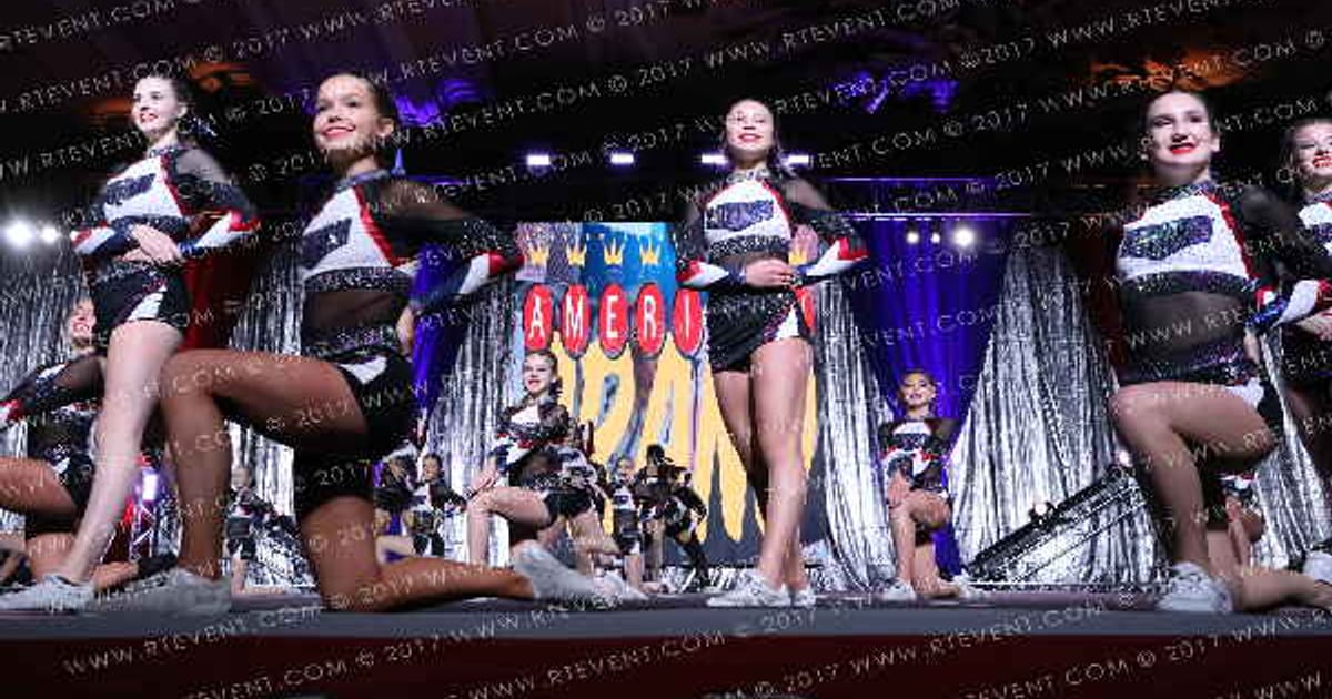American Cheer SR BLACK · The American Grand Las Vegas Grand Nationals DIDII