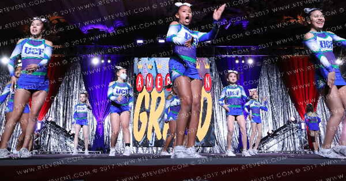 University Cheer Force Rain · The American Grand Las Vegas Grand Nationals DIDII