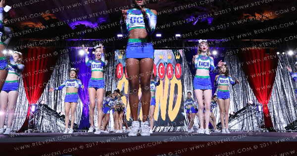 University Cheer Force SHADE · The American Grand Las Vegas Grand Nationals DIDII