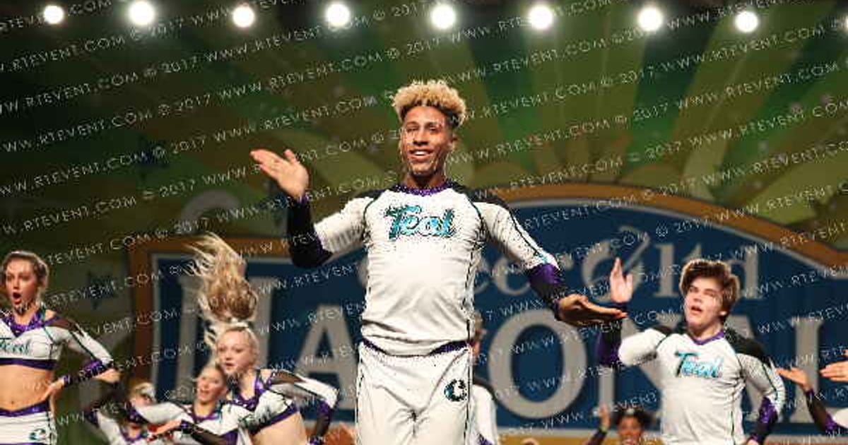 Charlotte Allstar Cheerleading Teal · CanAm