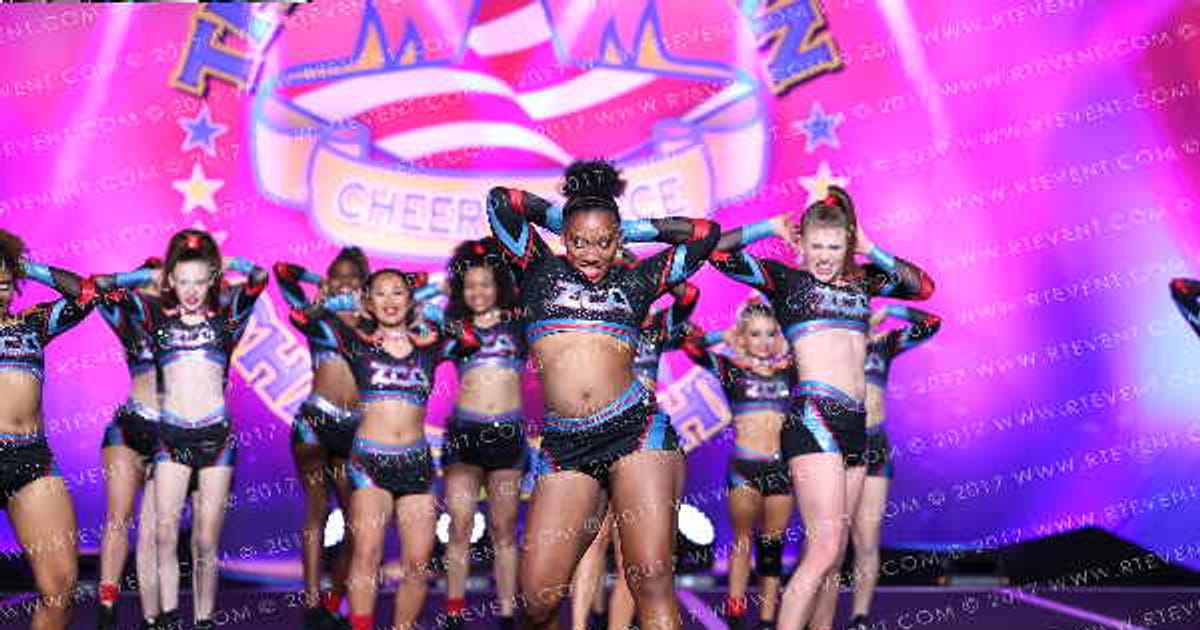 Zachary Cheer Athletics Lady Red · American Spectacular Houston Nationals